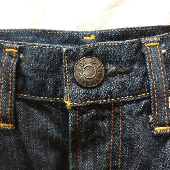 Leveis Straight Leg Denim Black - Picture 4 of 5